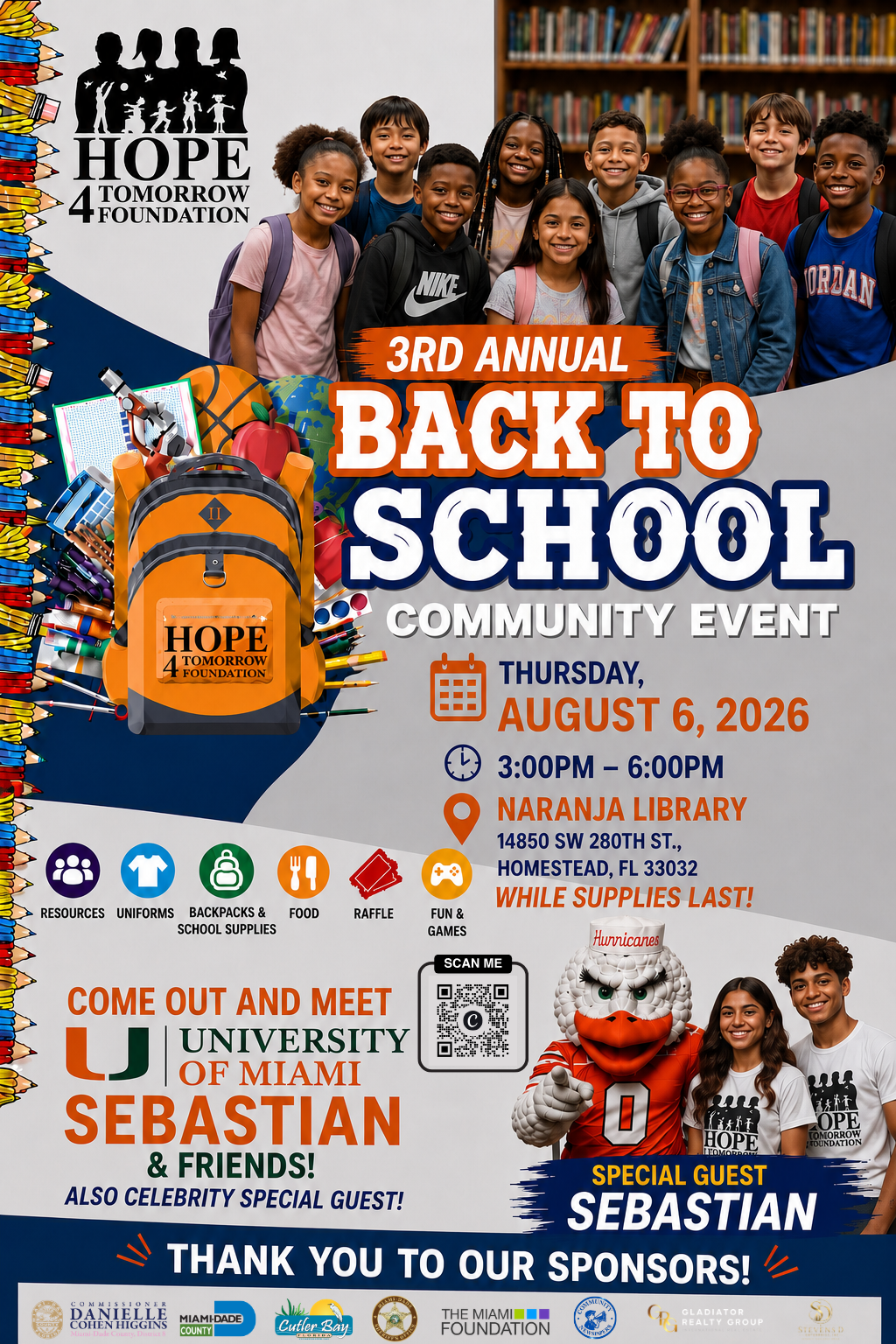 3rd Annual Back to School Event